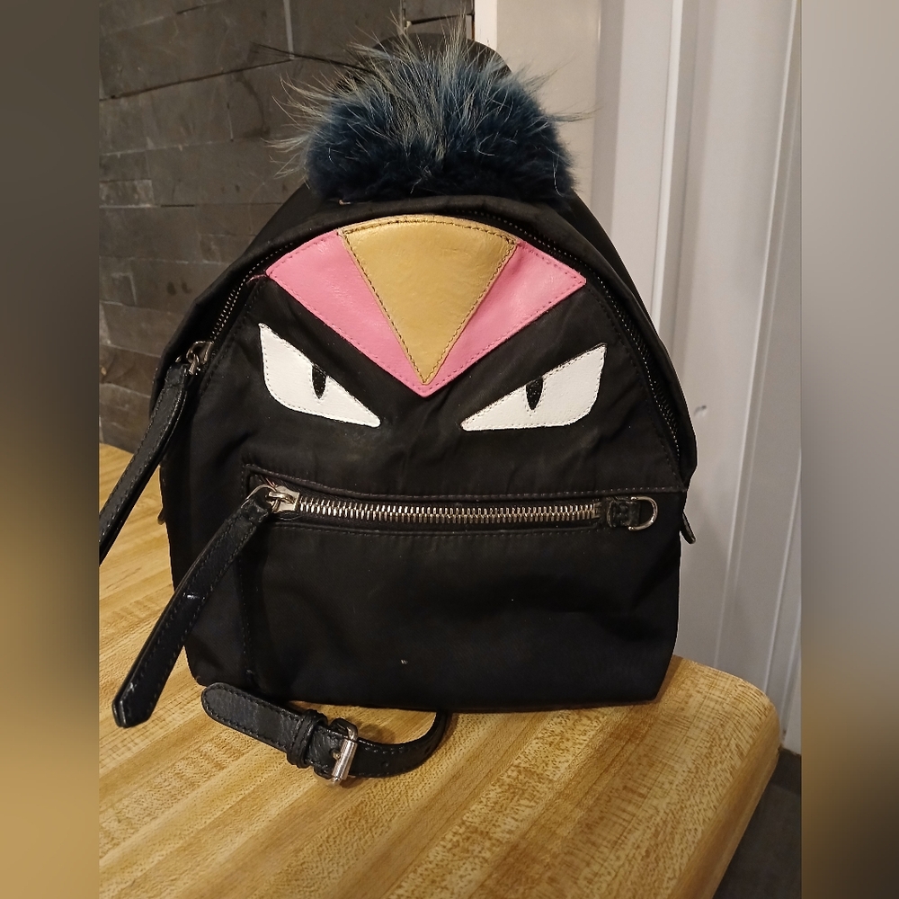 Fendi EUC RARE Monster Backpack - image 1